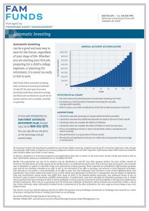 Automatic Investment Form