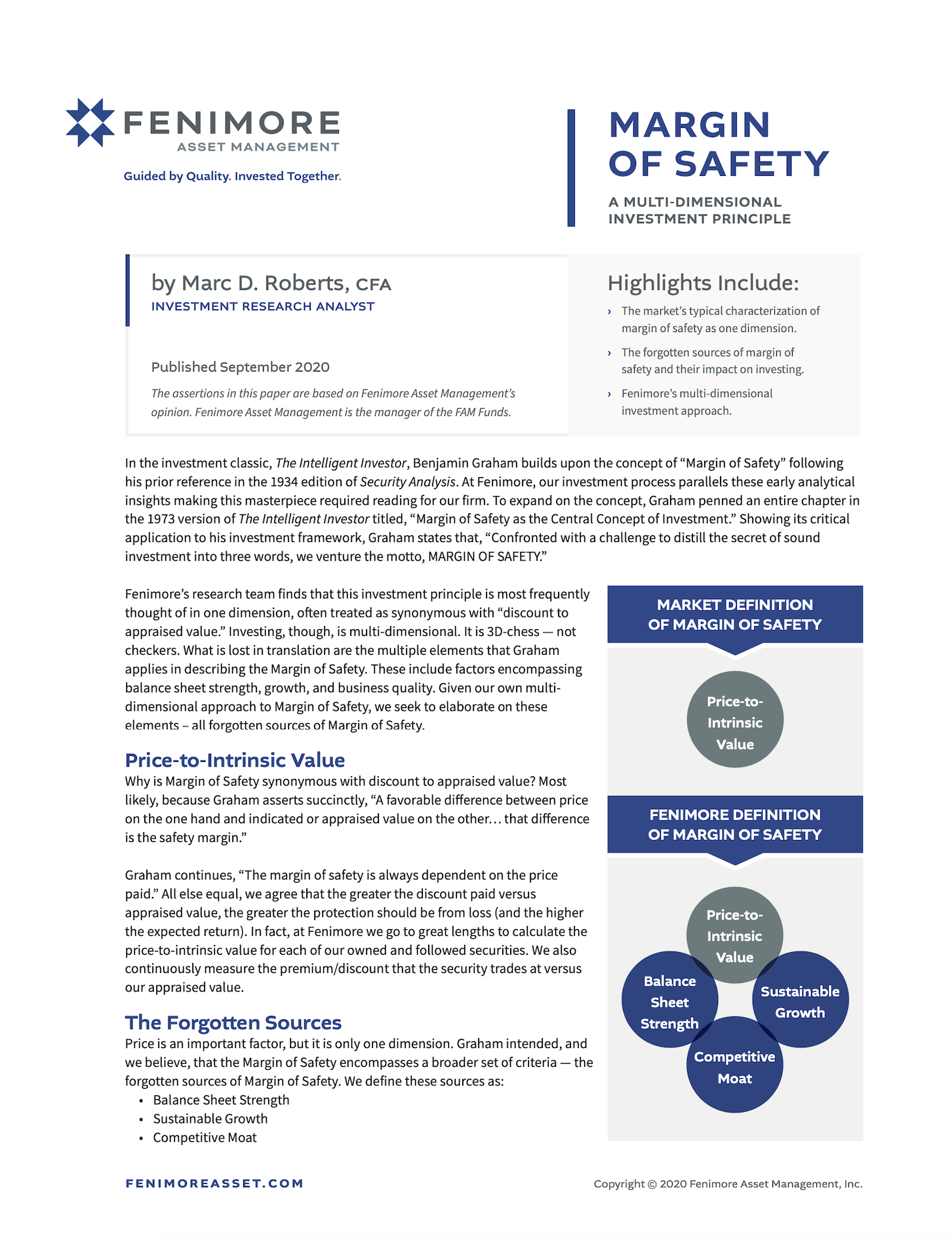 Margin of Safety